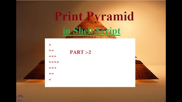 Ubuntu Basic Bangla Tutorial ( Print Pyraid Part-2 ) , Linux bangla tutorial