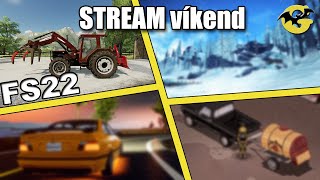 STREAM víkend - začneme s Farming Simulator 22 #07 SK/CZ