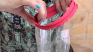 DIY Recycled Plastic Bottle Pencil Case