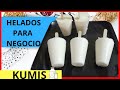 DELICIOSOS HELADOS CASEROS CREMOSOS DE KUMIS / COMO HACER HELADOS CASEROS