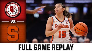Stony Brook vs. Syracuse Full Game Replay |  2025-26 ACC Women’s Basketball