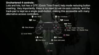 Uncharted 4: Controls - benefits of no Six-Axis and simple Track-pad use