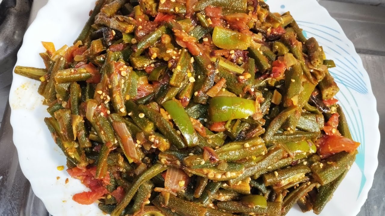 Mix veg Bhindi masala recipe - YouTube