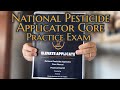 National pesticide applicator certification core  practice exam