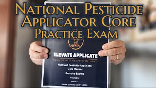 National Pesticide Applicator Certification Core - Practice Exam screenshot 1