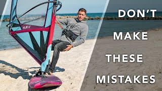 ❌ 3 MISTAKES almost EVERY WINDSURFER makes