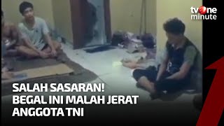 Beginilah Jadinya Kalo Begal Anggota TNI | tvOne Minute