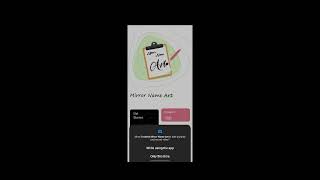 How To Make Mirror Name Art in Mobile | Best Application Tutorial screenshot 4