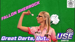 GREAT DARTS, BUT... -  DYNASTY A-FLOW FALLON SHERROCK 3 BLACKLINE 95% Darts Review