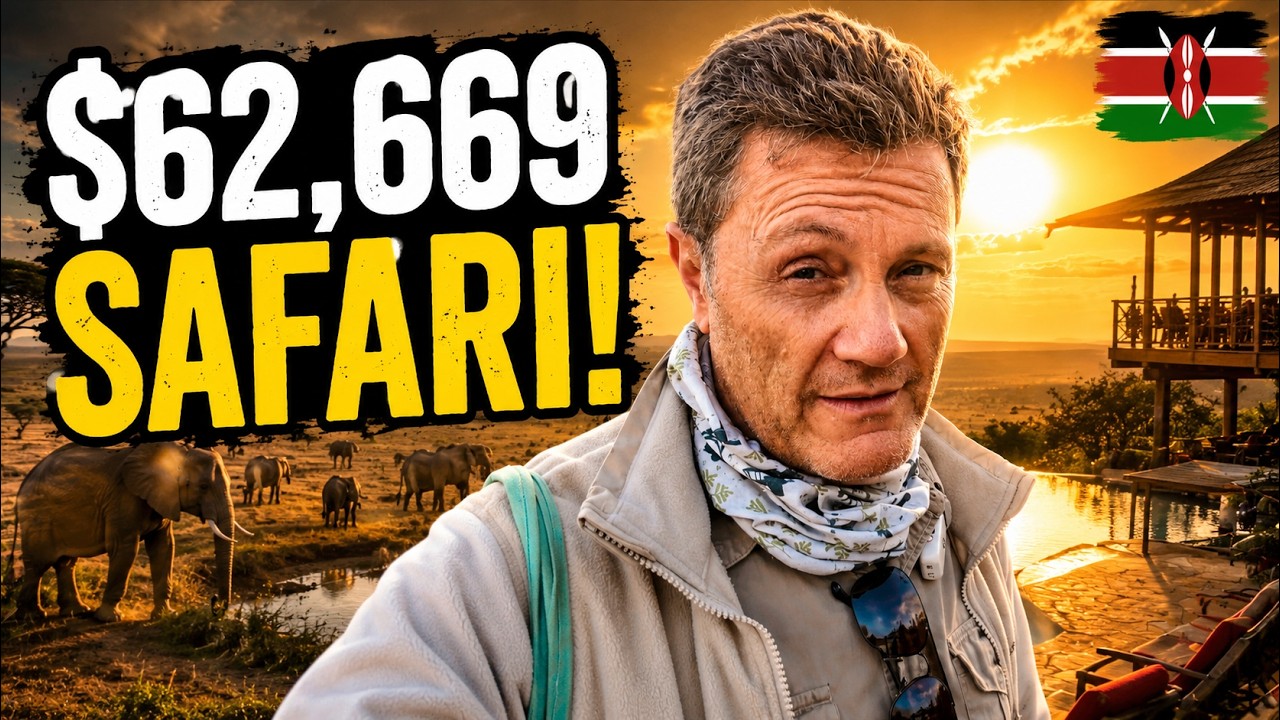 Still from I Took a $62,669 Safari in Kenya. Was it Worth It?