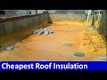 Best Roof Insulation method with soil and brick tile