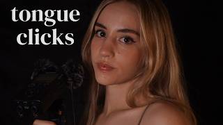 ASMR Intense Tongue Clicks, Mouth Sounds & Visuals