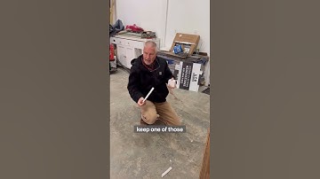 How to install baseboard part 1. #constructiontraining #remodel #contractor #contractortraining