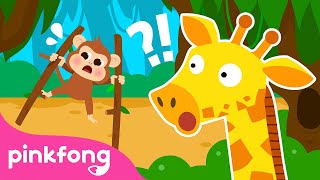 monkey see monkey do storytime with pinkfong and animal friends cartoon pinkfong for kids