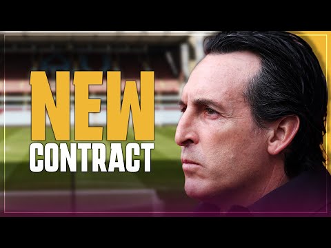 Unai Emery agrees NEW Aston Villa contract!