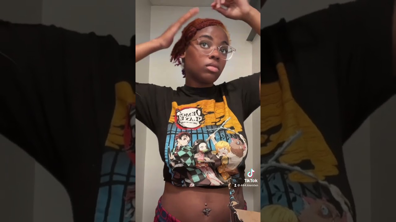 High ponytail with swoop on locs