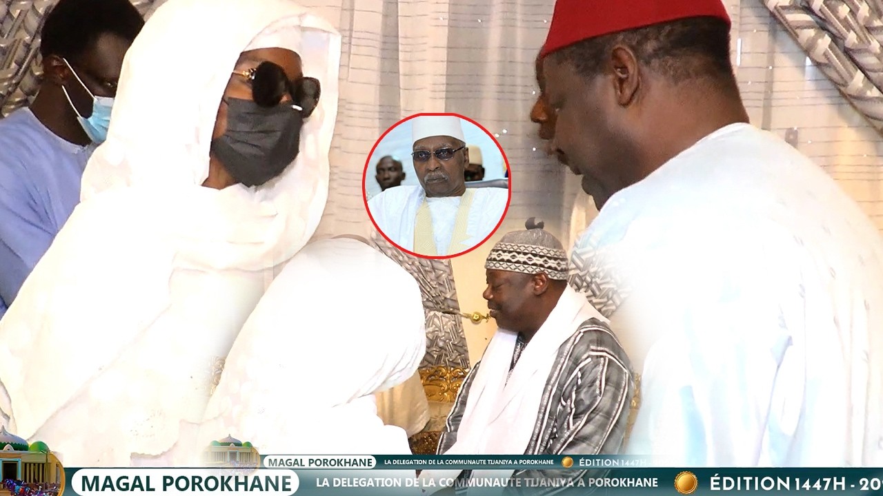 Délégation Khalifa Générales des Tidiane Chez Soxna Baly Mbacké Mountakha Magal Porokhane 2026