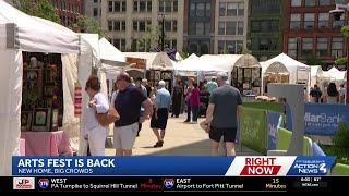 Three Rivers Arts Festival kicks off at Arts Landing in Pittsburgh