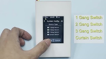 LANBON MagicPanel TUYA WIFI LCD SMART SWITCH  ( By link : www.lanbon.cn  )