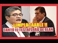 Fiscal Pérez: "Alan García solicitó dinero a Odebrecht para favorecerla en distintas obras"