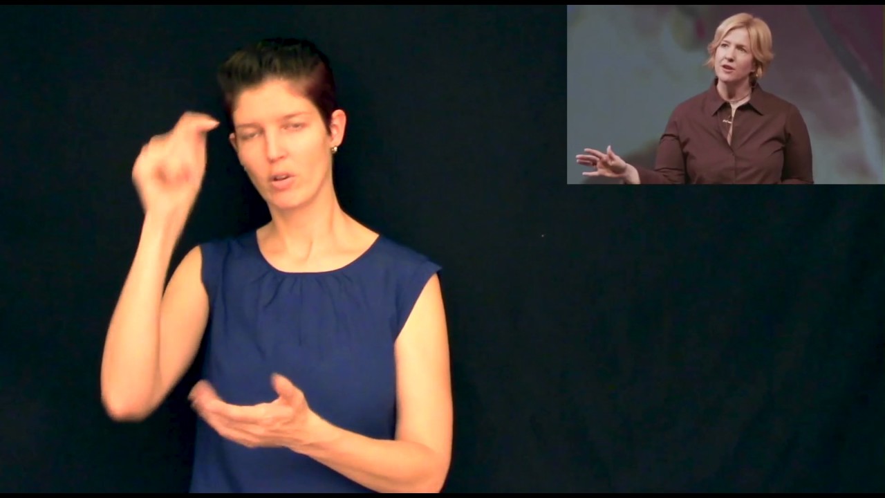 Transliteration of Brene Brown The Power of Vulnerability - YouTube