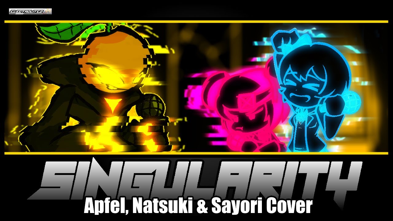 Long time no see, Ladies! | FNF - Singularity - Apfel, Natsuki & Sayori Cover (Electro Metal Remix)