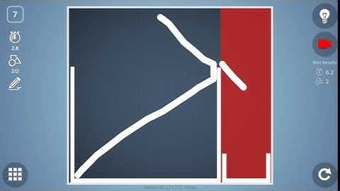 Check out how I solved level 7 in Brain It On! #BrainItOn