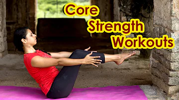 Yoga poses - Best ab workouts for core strength