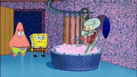 SpongeBob & Patrick drop by Squidward