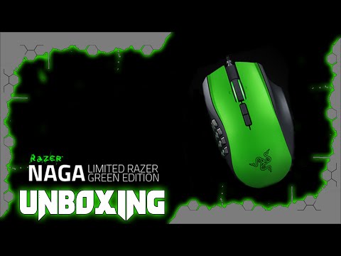 Unbox - Razer Naga 2014 Green Limited Edition With Ai Five