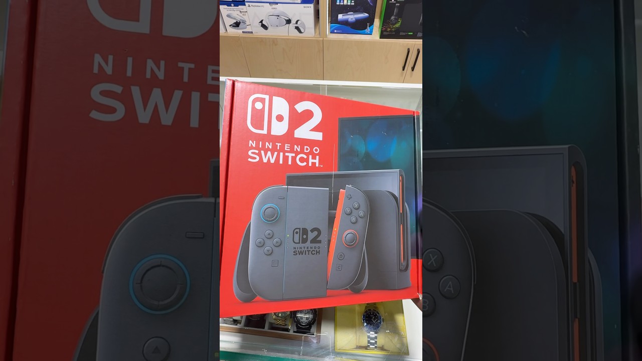 Nintendo Switch 2 Unboxing & First Look – The Next-Gen Hybrid is HERE
