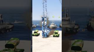 Indian military S-500 biggest Missiles system Attack on Pakistani Air force in GTA v