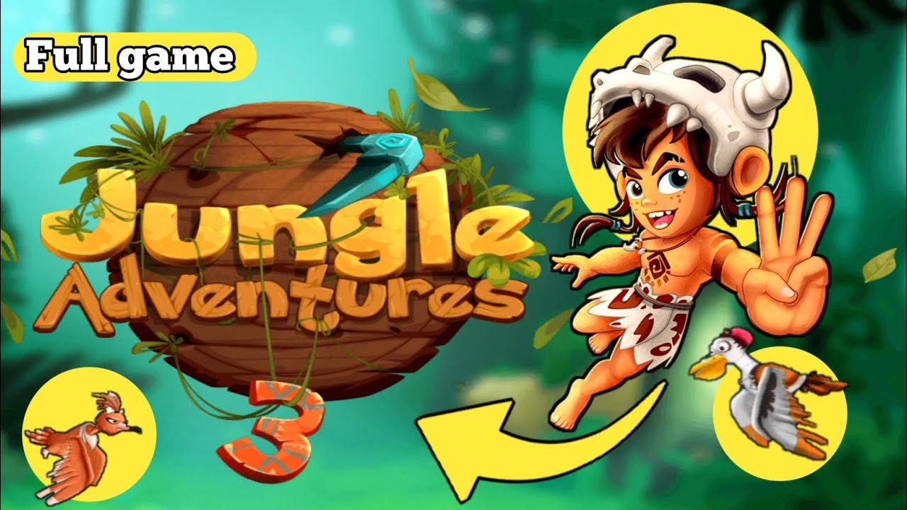 jungle adventure 3 full gameplay walkthrough | all Bosses - YouTube