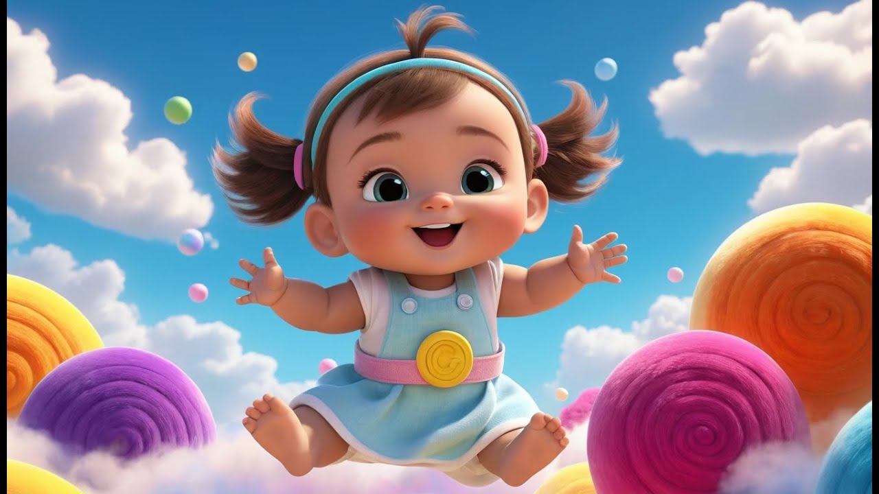 Round and Round, Baby Twirl So Fast! | Spinning Dance Song for Kids | Fun Nursery Rhyme