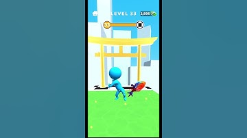 Sword Play! Ninja Slice Runner 3D - Gameplay Part 1 Level 33 (Android, iOS) #1 #shorts