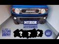 Suzuki Jimny 2020 Interior Modifications - Arm Rest / Centre Tray / Screen Protector - UK 4x4 JB74