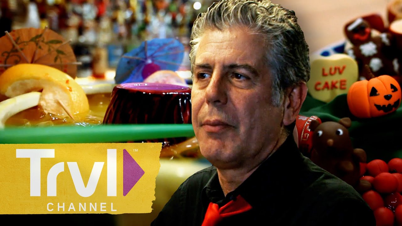 Oxtail, Turkey Cake, & a Tiki Bar | Anthony Bourdain: No Reservations | Travel Channel