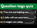 question tag quiz with answer (15 question )