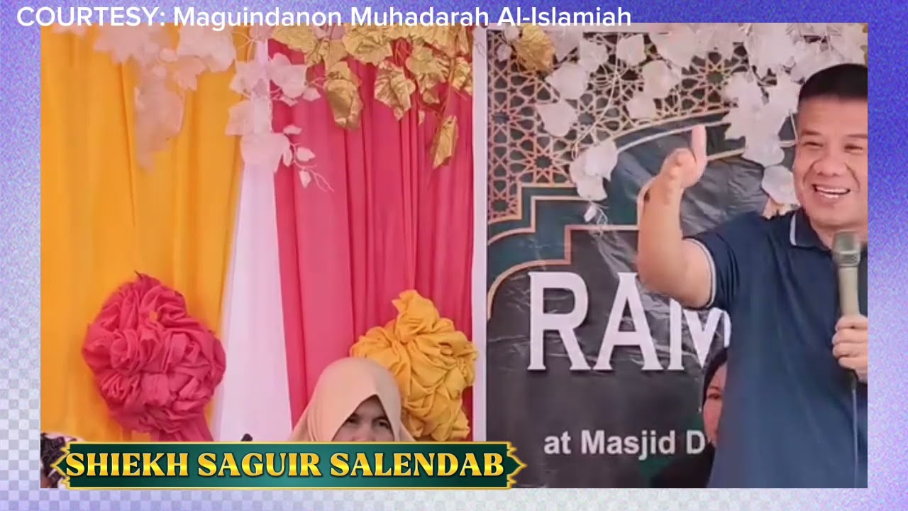 SHIEKH SAGUIR SALENDAB | TUDTULAN KANU KINASAHEED NI UMAR IBN KHATTAB R.A.