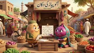 “Potato & Onion: A Small Business, A Big Dream”“The Hardworking Potato & Onion Seller”