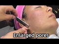 💈ASMR Rare Razor | Remove dead skin from an oriental woman's face.🪒Proper old-fashioned wet shaving.