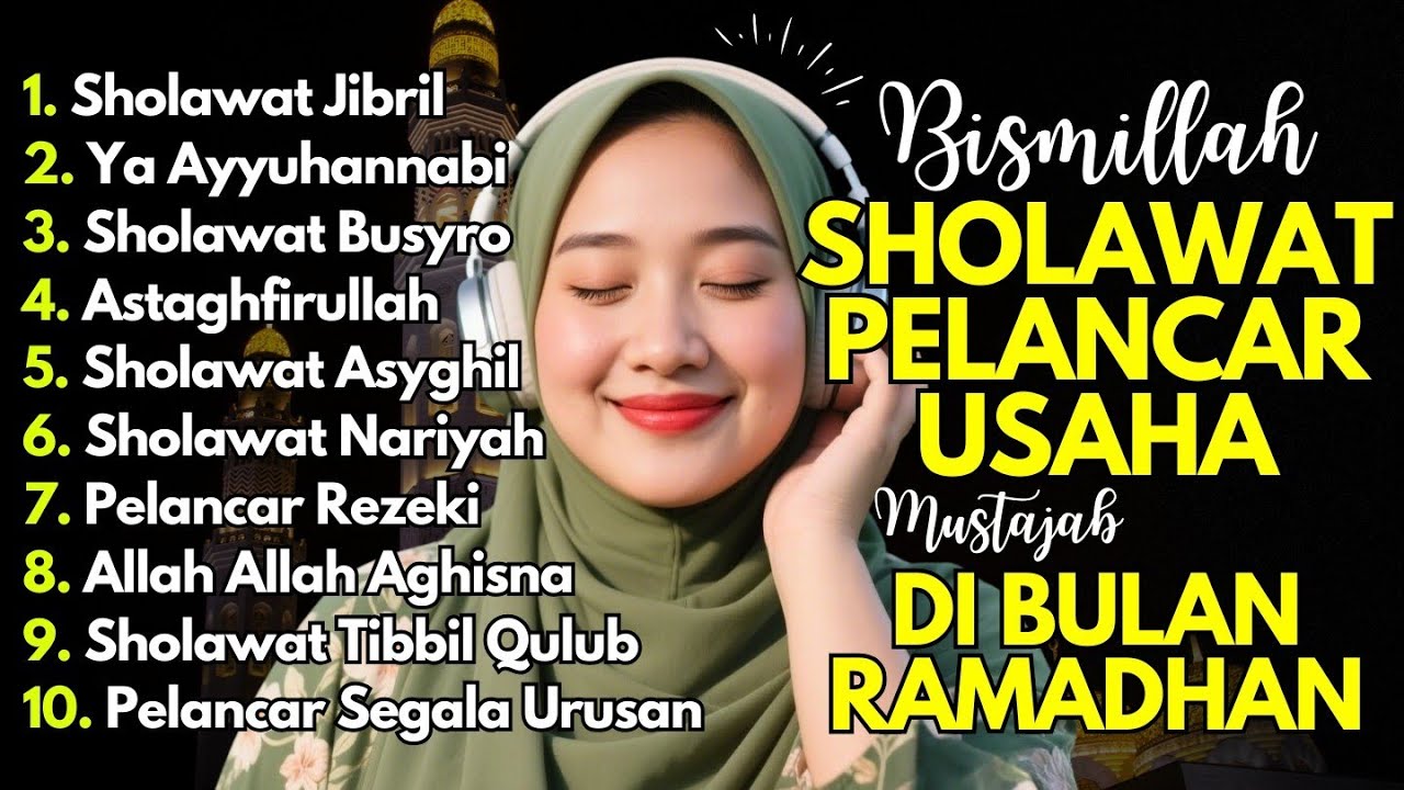 SHOLAWAT TERBARU 2026 | SHOLAWAT NABI PENARIK REJEKI | Sholawat Jibril, Sholawat Busyro, Nariyah