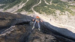 Slick is Sick | Pordoi Classic | Dolomites by JoHannes | Wingsuit  2,778 views 8 months ago 2 minutes, 38 seconds