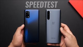 Realme 7 Pro Vs OnePlus Nord SPEEDTEST Comparison!!🔥🔥