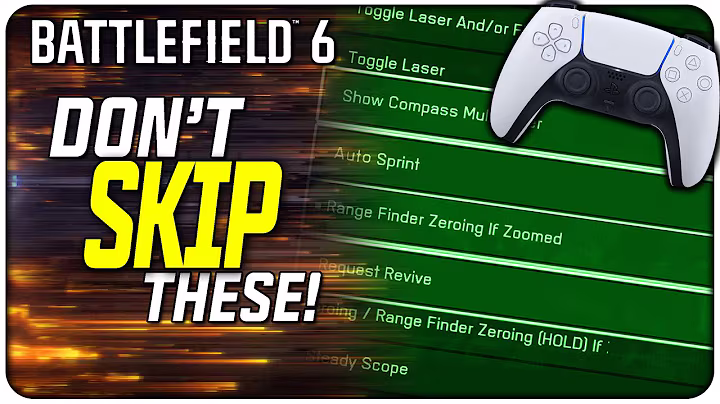 Don’t Miss These Extra Settings in the Battlefield 6 Beta!