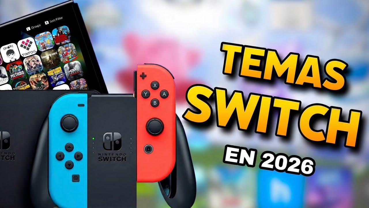 Instalar TEMAS en NINTENDO SWITCH - Todas las Versiones de Sistema
