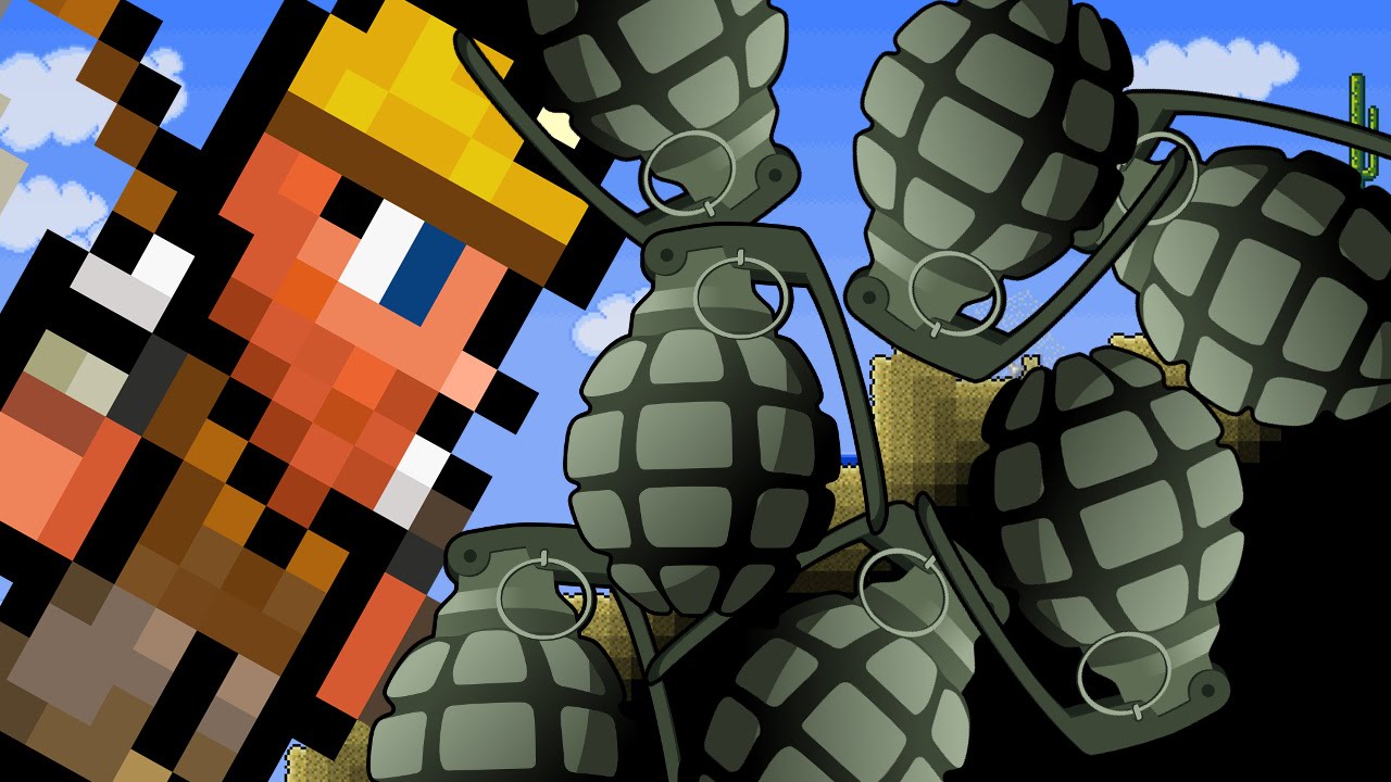 BOMB SLINGER!! Terraria 1.3 Update Part / Episode 12 YouTube