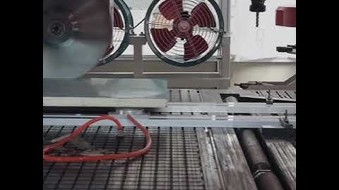 CNC FPR sandwich panel machine cutting cold-chain trailer side wall