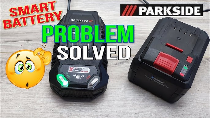 Parkside Performance Smart accu 20V - 8Ah - Small review - Qball's Weblog