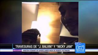 J Balvin y Nicky Jam, Sin Whatsapp Por Broma Pesada 2015